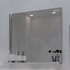 Grossman Мебель для ванной Эдванс 80 GR-3031 подвесная цемент светлый – фотография-8
